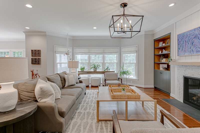 Farmhouse style living room